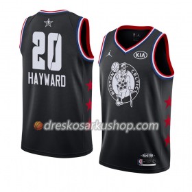 Muški NBA Dres Boston Celtics Gordon Hayward 20 2019 All-Star Jordan Brand Crna Swingman
